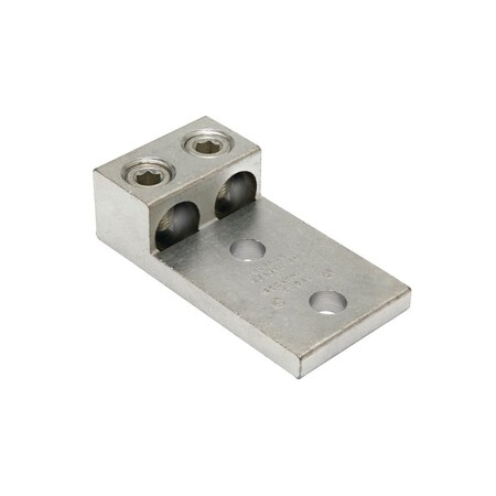 Burndy Aluminum Universal Terminal, 2 Conductor, 2 Hole, 300-800 kcmil K2A40U2N